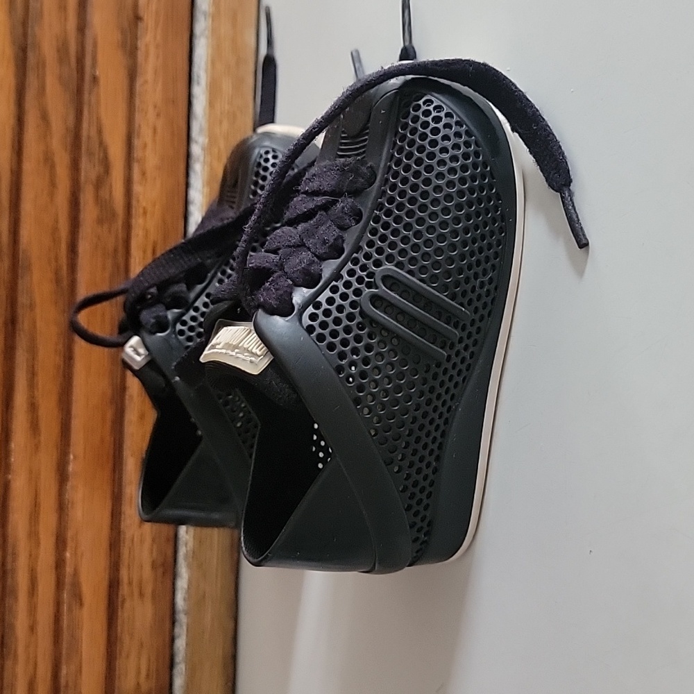 MINI MELISSA BABY SHOES COMFY BLACK SIZE 5 TODDLER